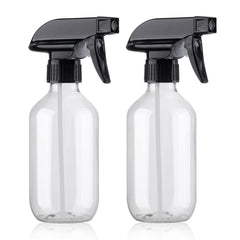 Teyssor 10oz spray bottle with transparent design for easy liquid monitoring.