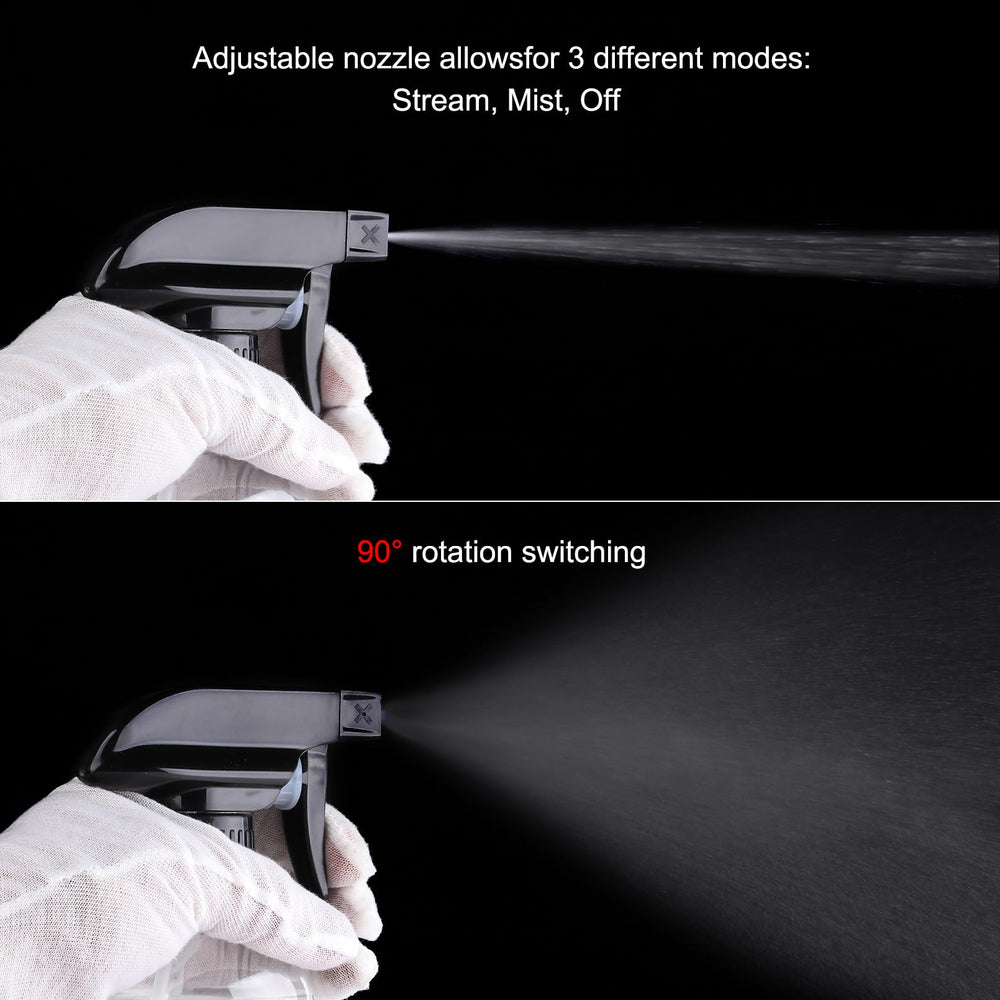 Close-up of Teyssor adjustable nozzle for precise mist or stream settings