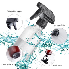 Teyssor leak-proof threaded neck prevents spills during use.