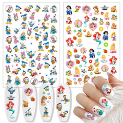 Tezocr pegatinas uñas 3D autoadhesivas para acabado duradero.
