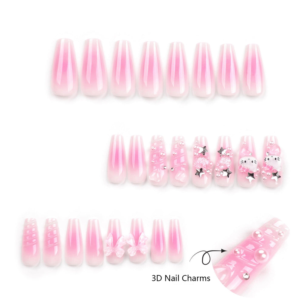 Tezocr press-on nails enable quick styling with 30-second adhesion.