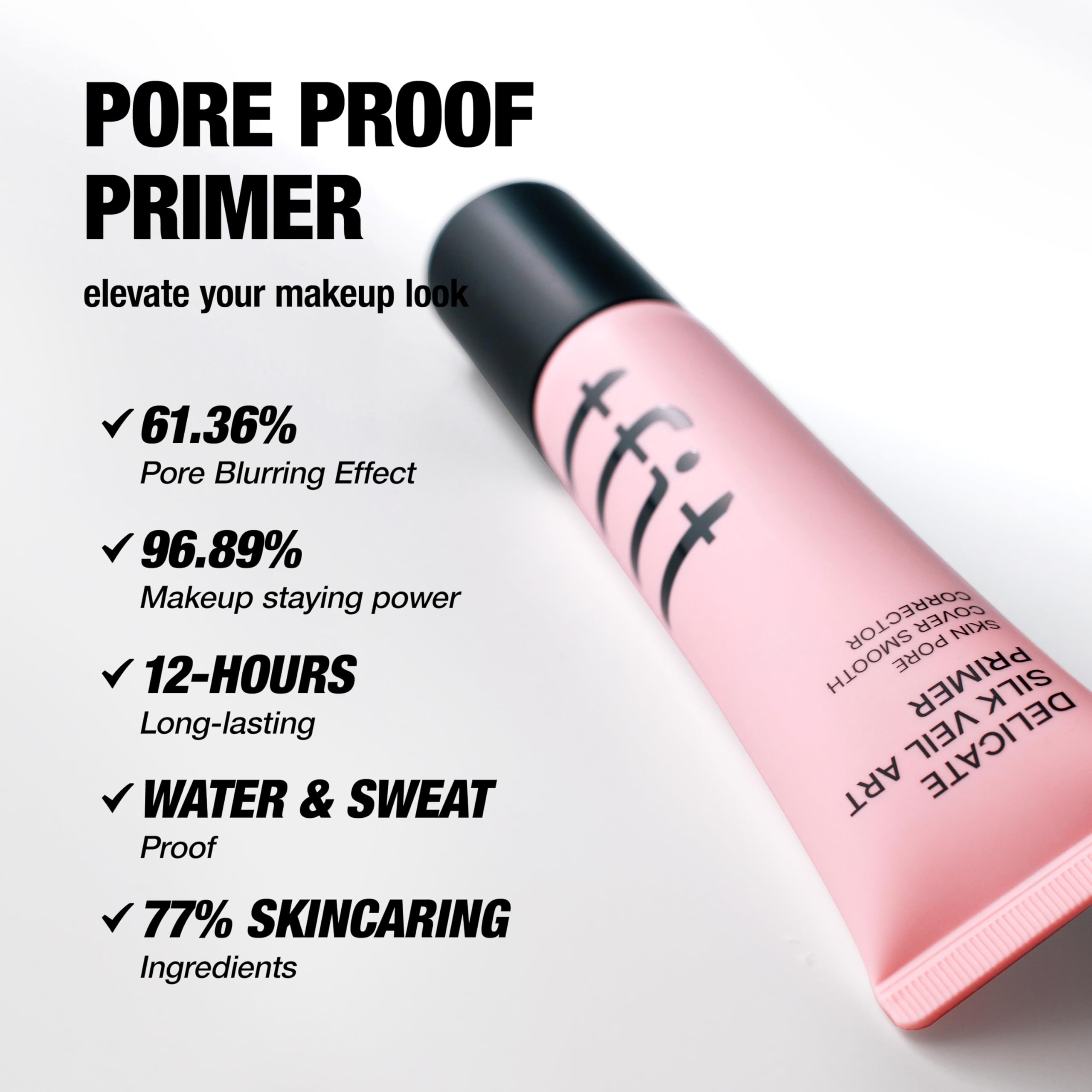 TFIT Delicate Silk Veil Art Primer aplicación suave que difumina para un lienzo perfecto
