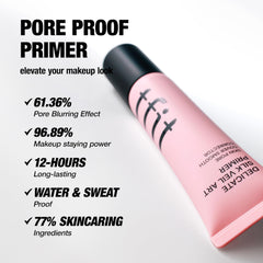 TFIT Delicate Silk Veil Art Primer aplicación suave que difumina para un lienzo perfecto