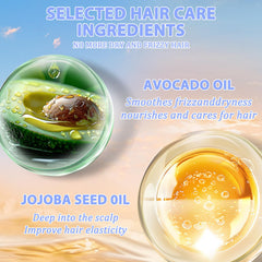 Tgideas aplicación con la mano para distribuir aceite en el cabello