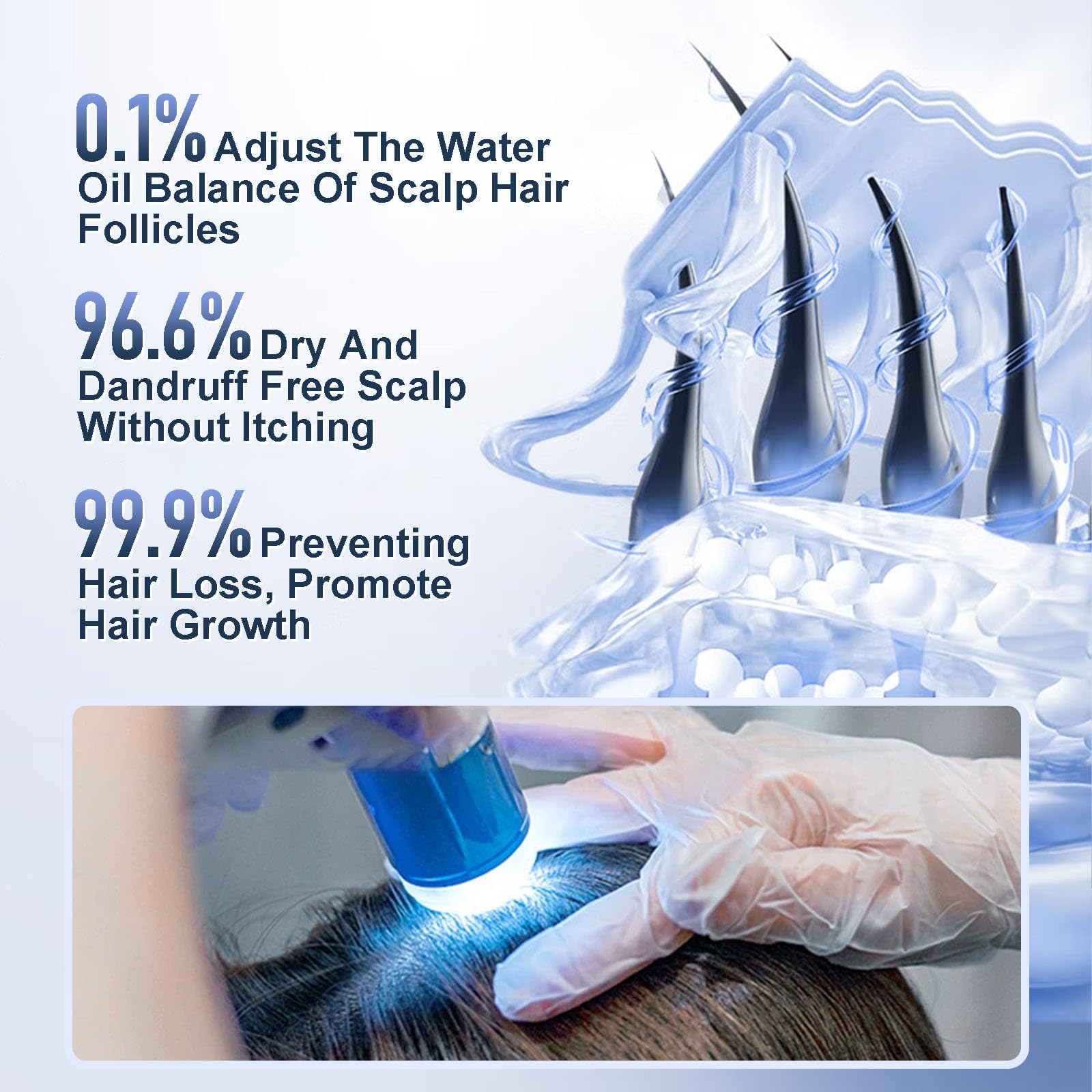 Tgideas shampoo label emphasizes organic, chemical-free formula
