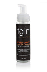 tgin Honey Whip mousse hidrata rizos para cabello natural