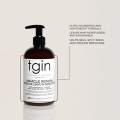 tgin Miracle RepaiRx cabello dañado reparado y fortalecidos