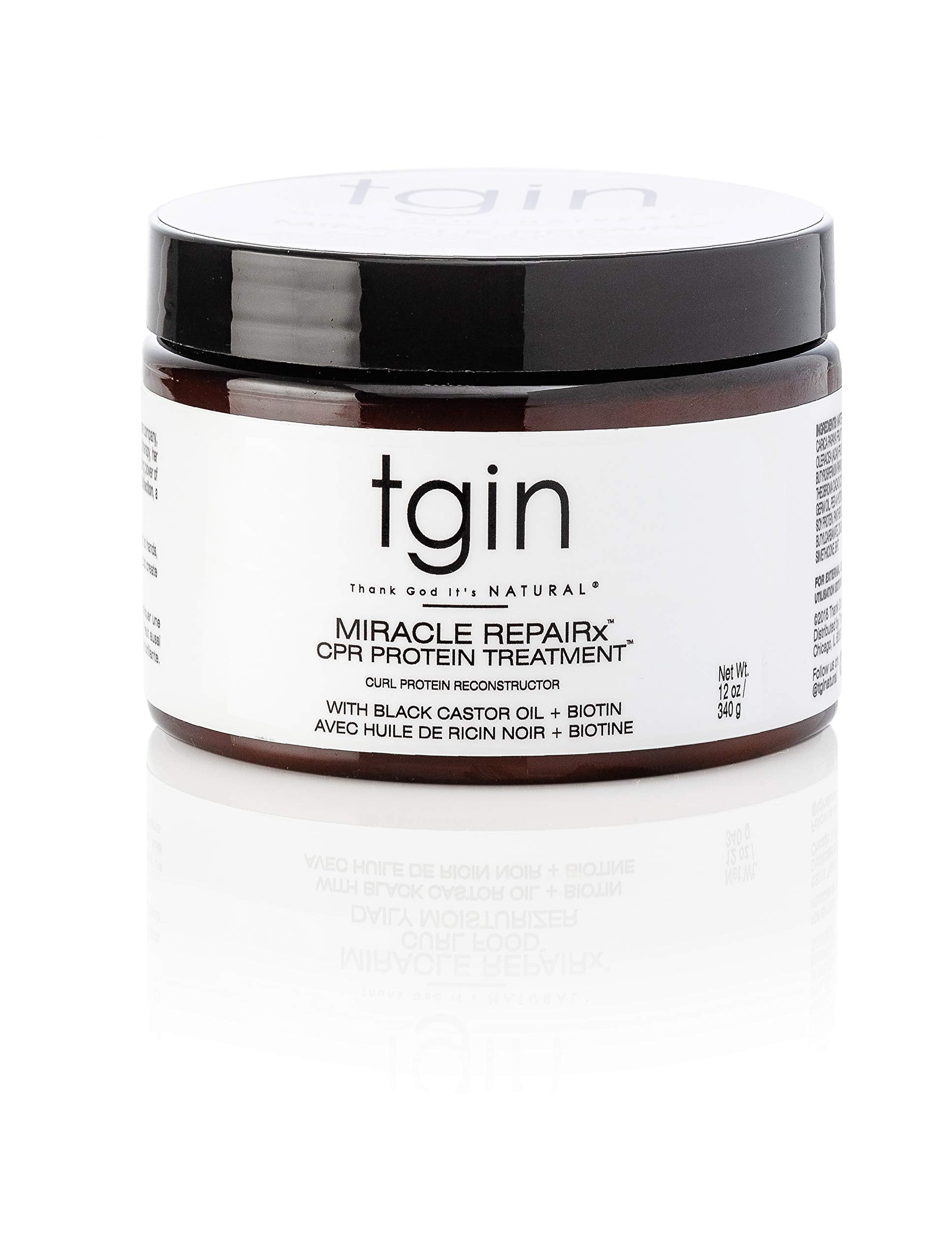 tgin Miracle RepaiRx frasco de reconstructor proteico para rizos, fortaleza y brillo