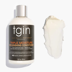 tgin Triple Moisture Replenishing Conditioner jar for detangling and softness