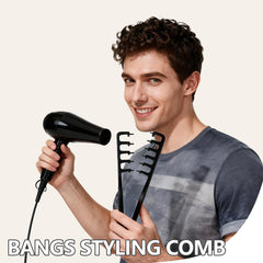 TGJUEDW textured grip handle ensures comfortable, controlled styling