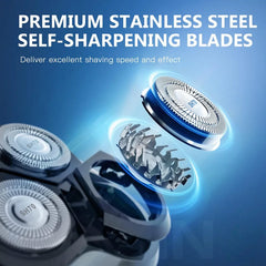 TGSBHIO six-heads pack enables extended maintenance with fewer replacements.