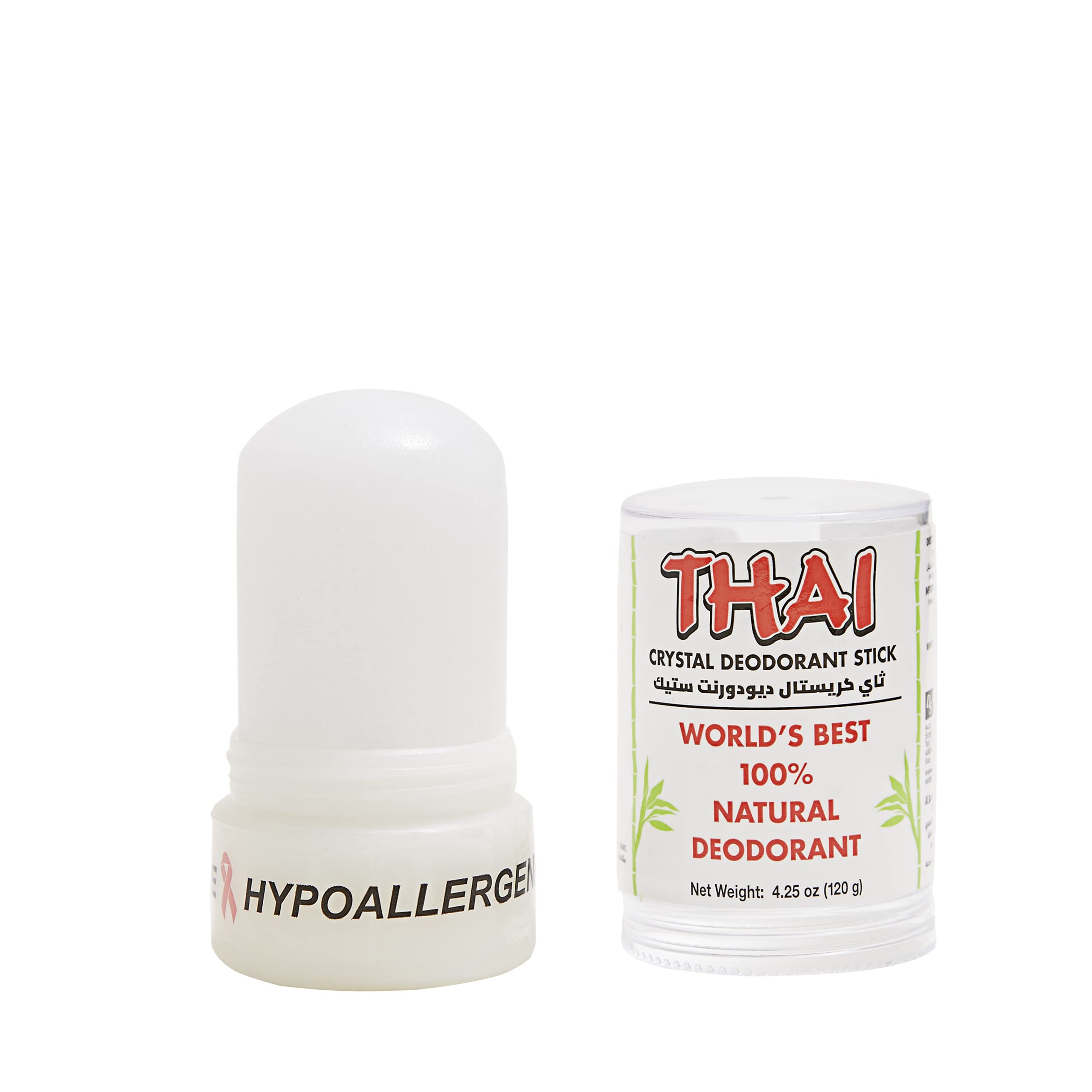 Thai Deodorant Stone-stick ideal for gym and daily commute.