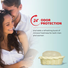Thai Deodorant Stone uso diario para frescura sin químicos.
