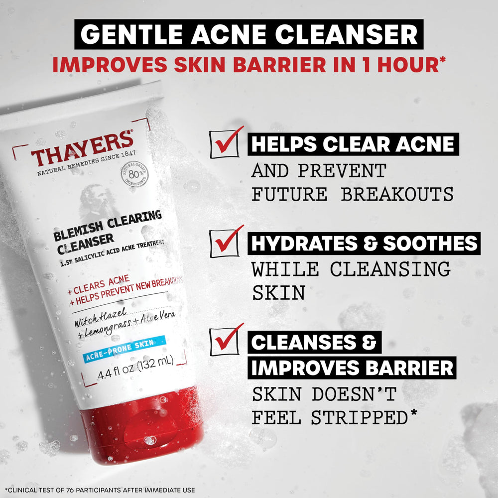 THAYERS ácido salicílico al 1,5% aplicado limpia poros y reduce brillos.