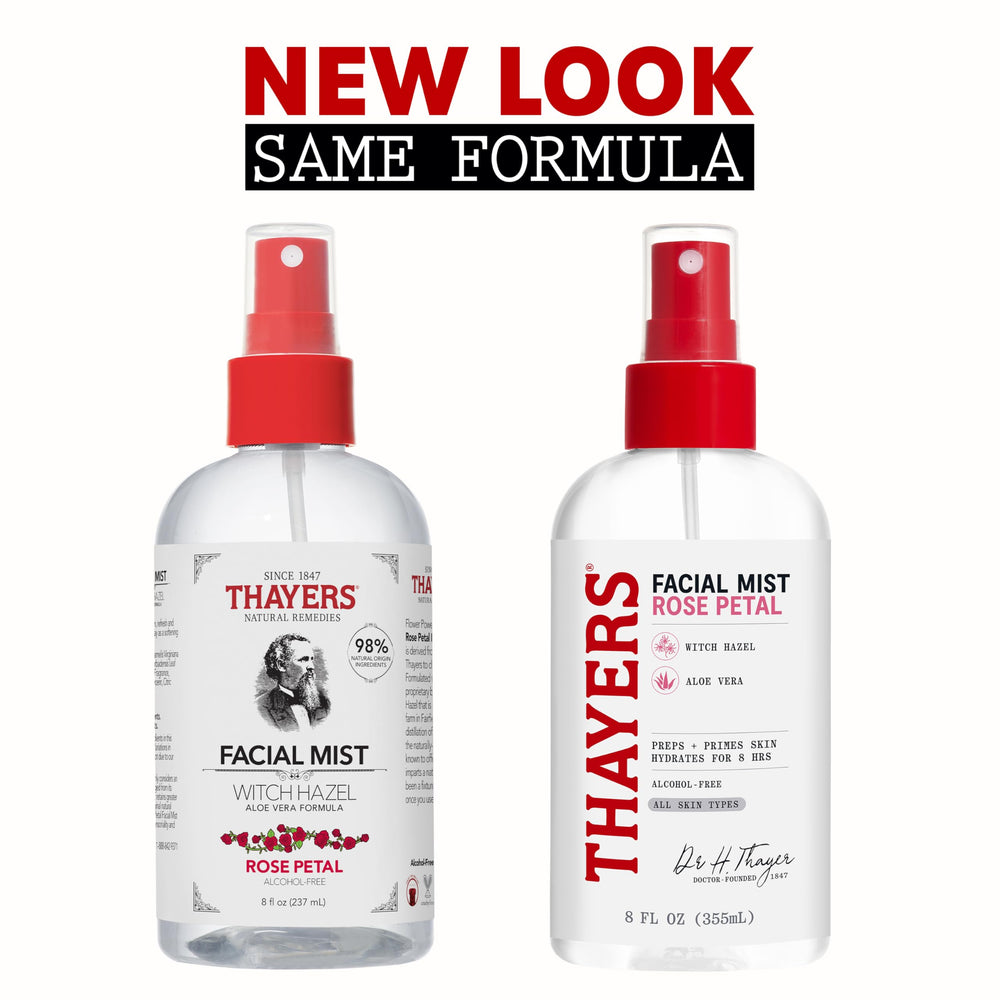 THAYERS hamamelis orgánico y aloe vera para piel suave y calmada.