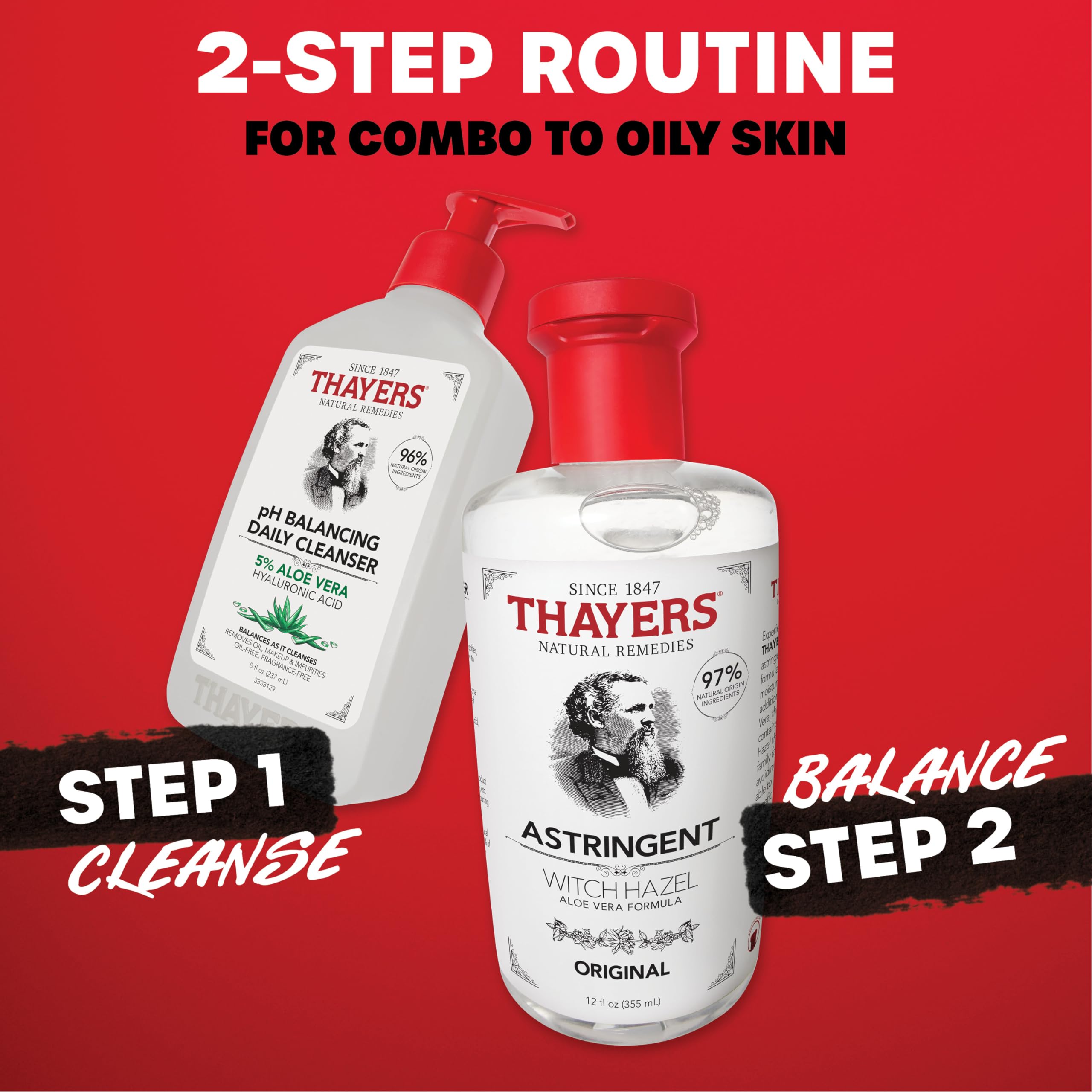 THAYERS hamamelis tapón hermético mantiene el producto seguro