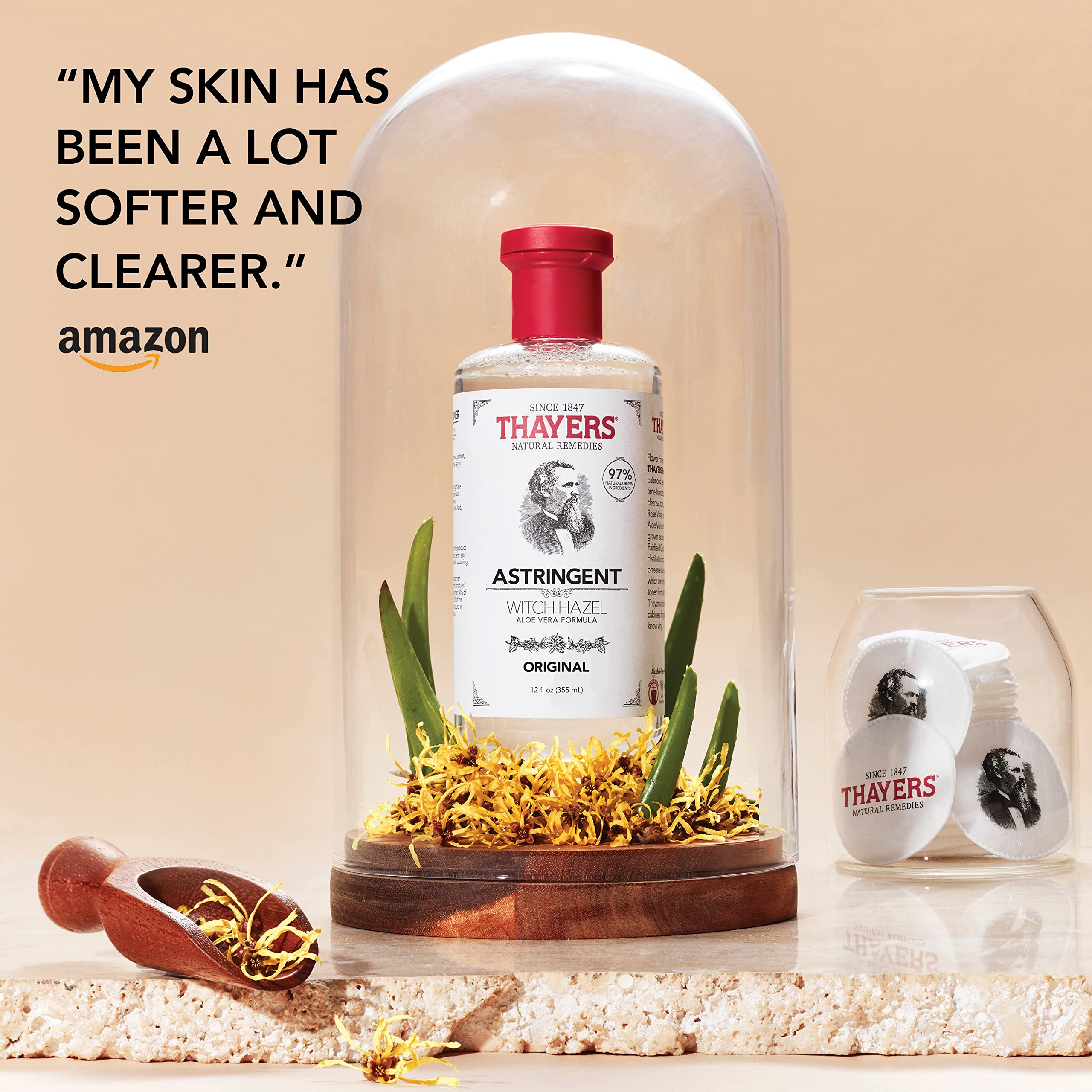 THAYERS hamamelis uso diario para limpieza suave