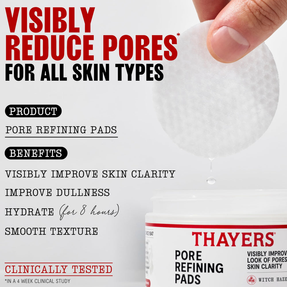 THAYERS discos dos caras, superficie lisa para limpiar.