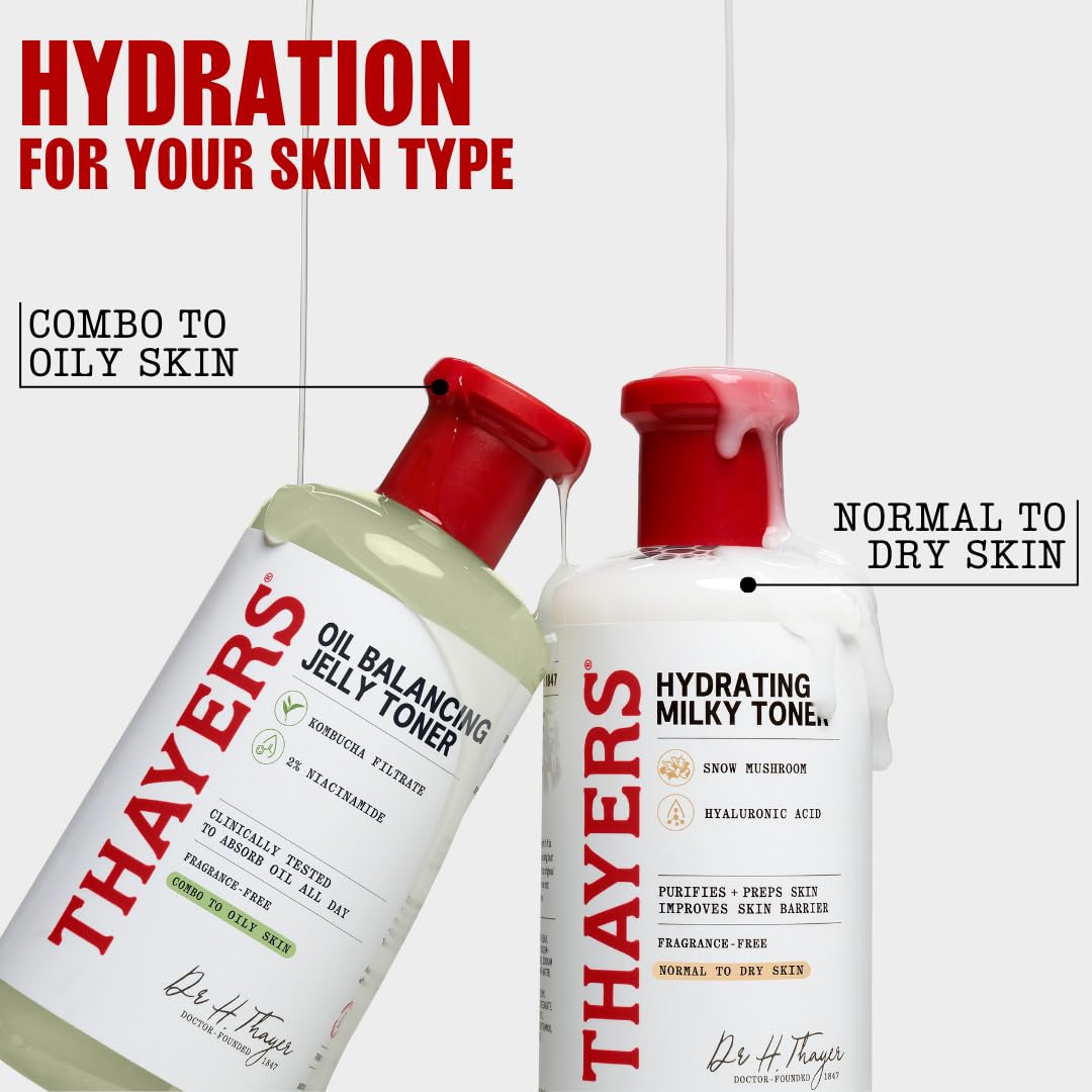 Prueba dermatológica y fórmula vegana de Thayers, sin crueldad animal.