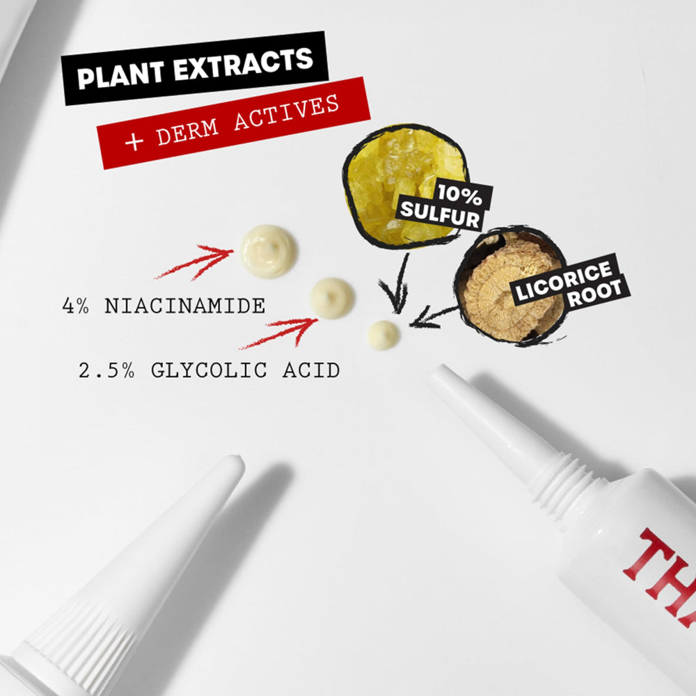 THAYERS Rapid Acne Treatment ingredientes azufre para imperfecciones