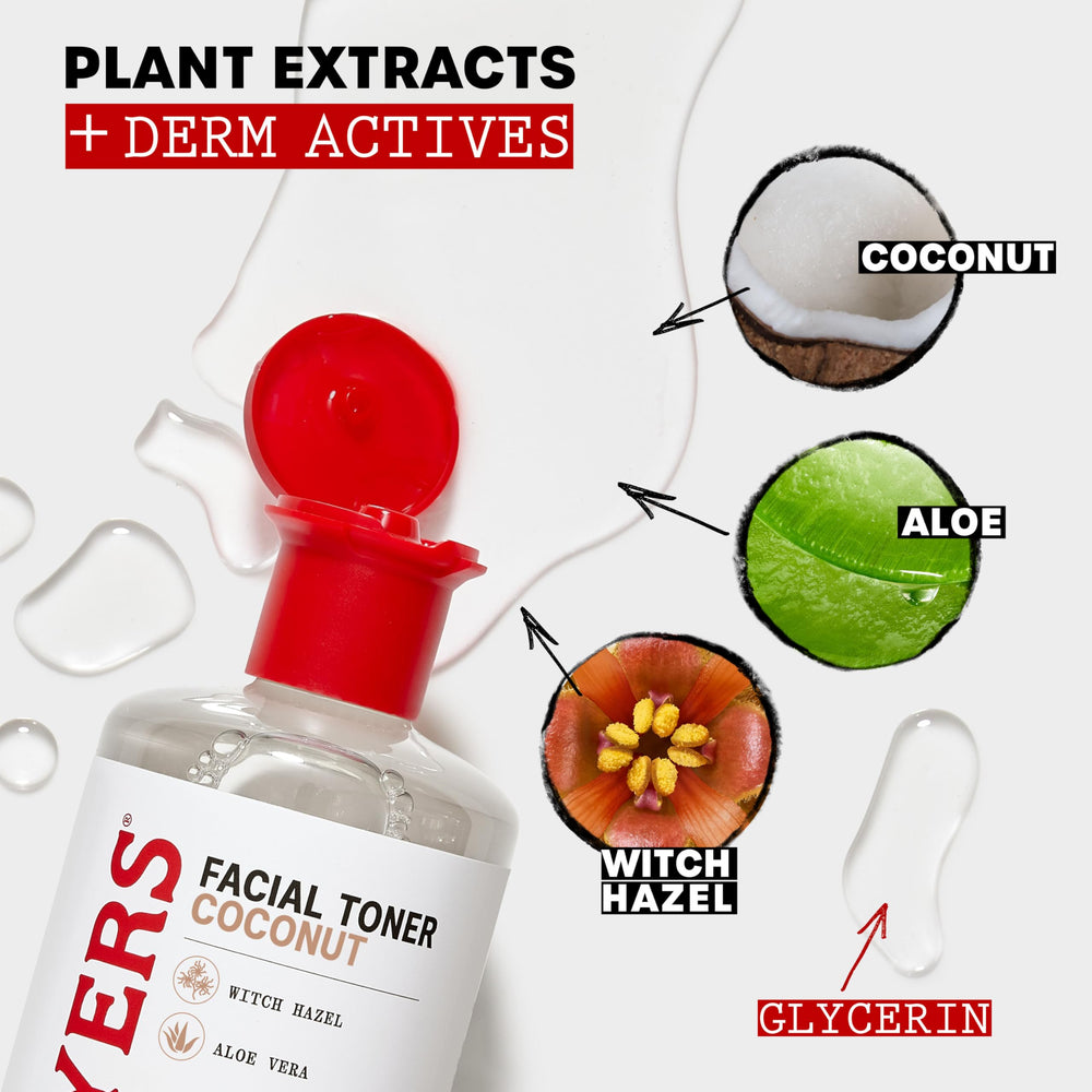 THAYERS tónico hidrata durante todo el día con ingredientes naturales.