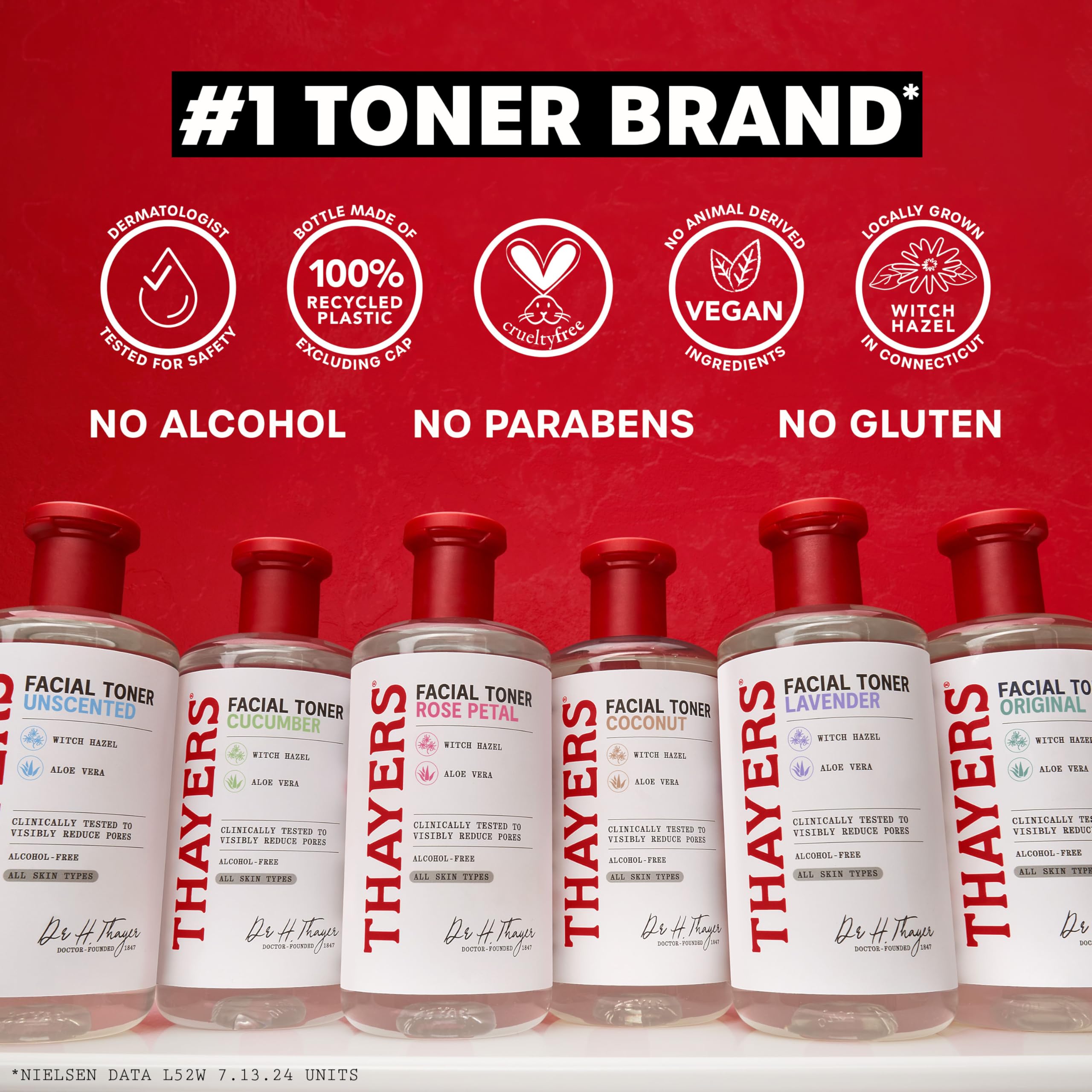 THAYERS Lavanda tonificador, mejora la textura y tono de piel