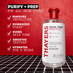 Texto descriptivo de hidratación y mejora de textura con THAYERS Tonico