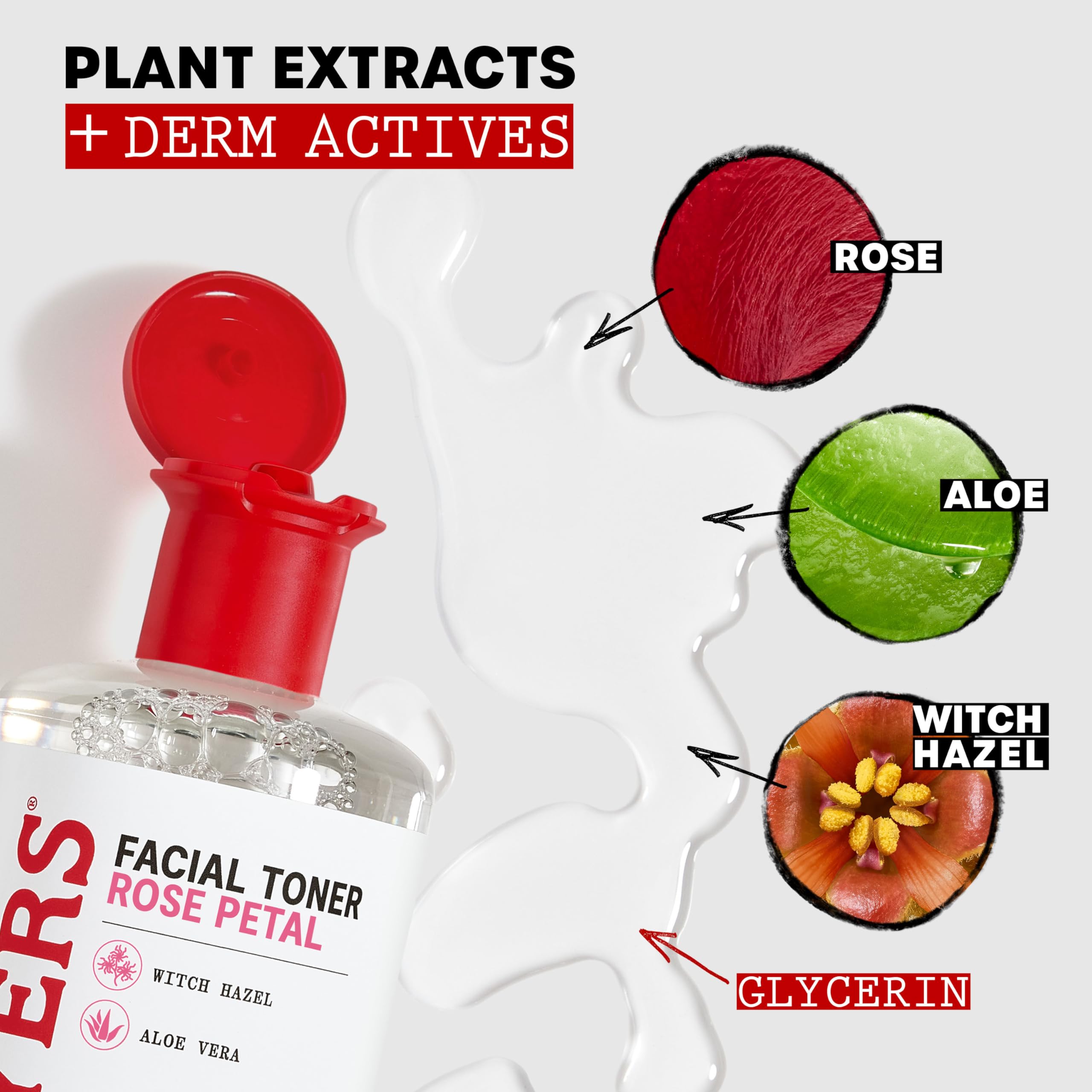 Ingredientes clave: plantas y activos dermales en THAYERS Tonico