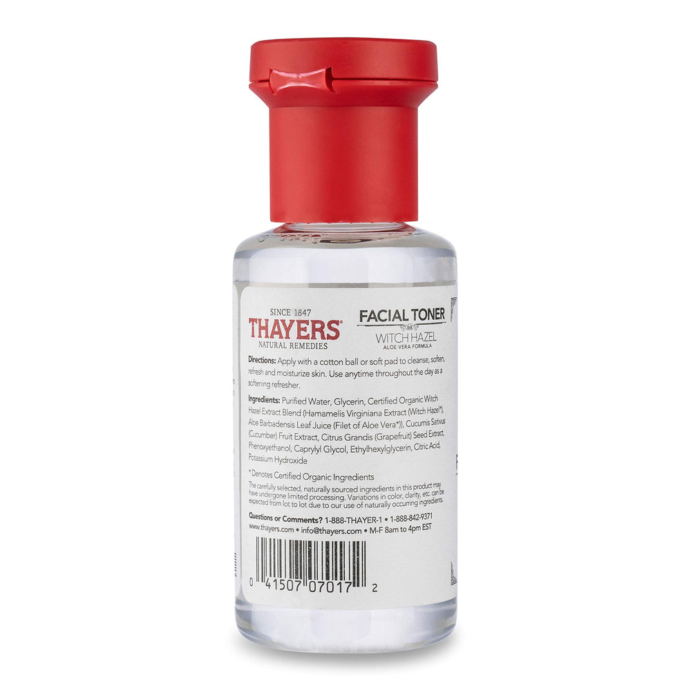 THAYERS presentación ecológica, envase reciclable