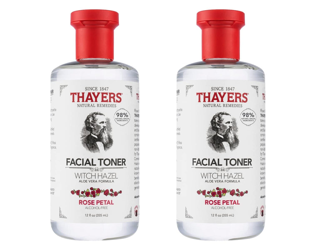 THAYERS tonico rosas, botella-2-pack hidrata suavemente la piel.