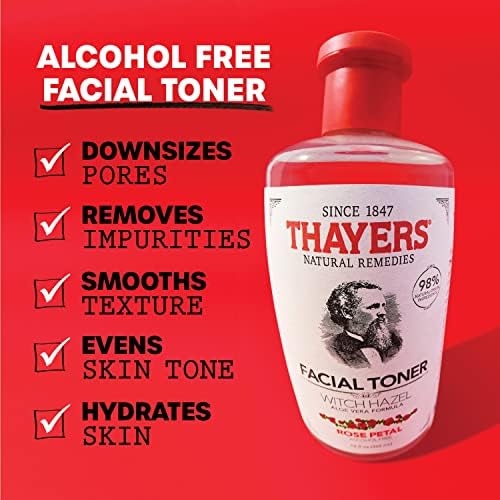 TONICO THAYERS sin alcohol hamamelis rosas en botella