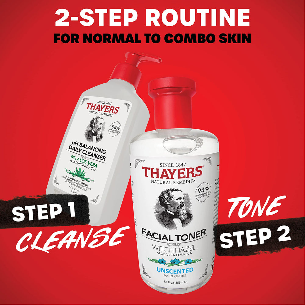 THAYERS Tónico, usos múltiples: prepara la piel y acompaña un maquillaje diario.