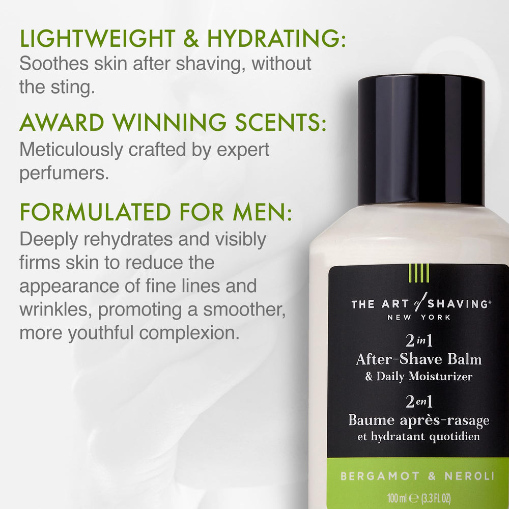 Close-up label shows alcohol-free formula for sensitive skin.
