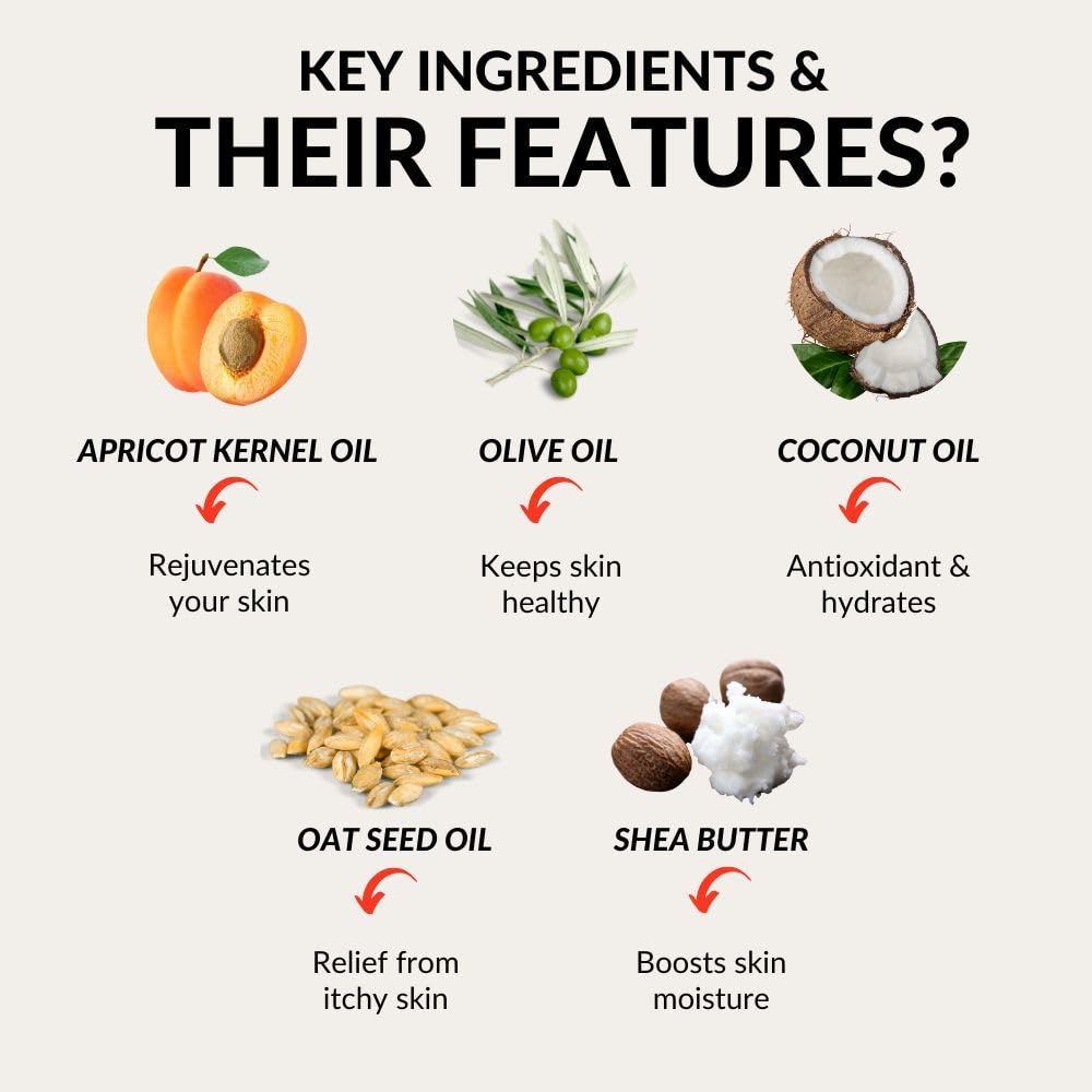 Ingredient list highlights vegan formula for clean skin care