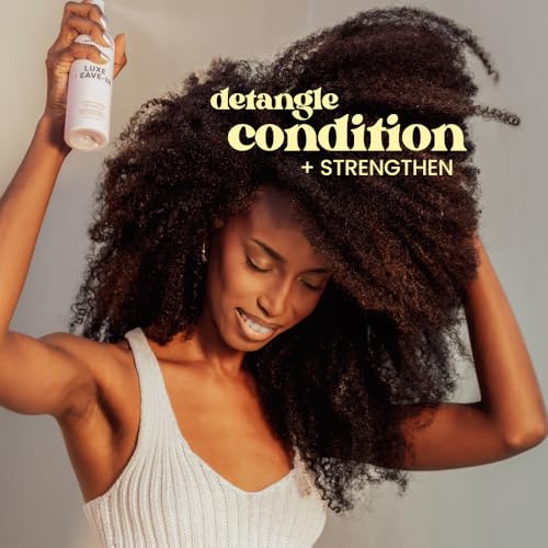 The Beachwaver Co Luxe Leave-In Detangler hair-tangle-free look shows smooth strands