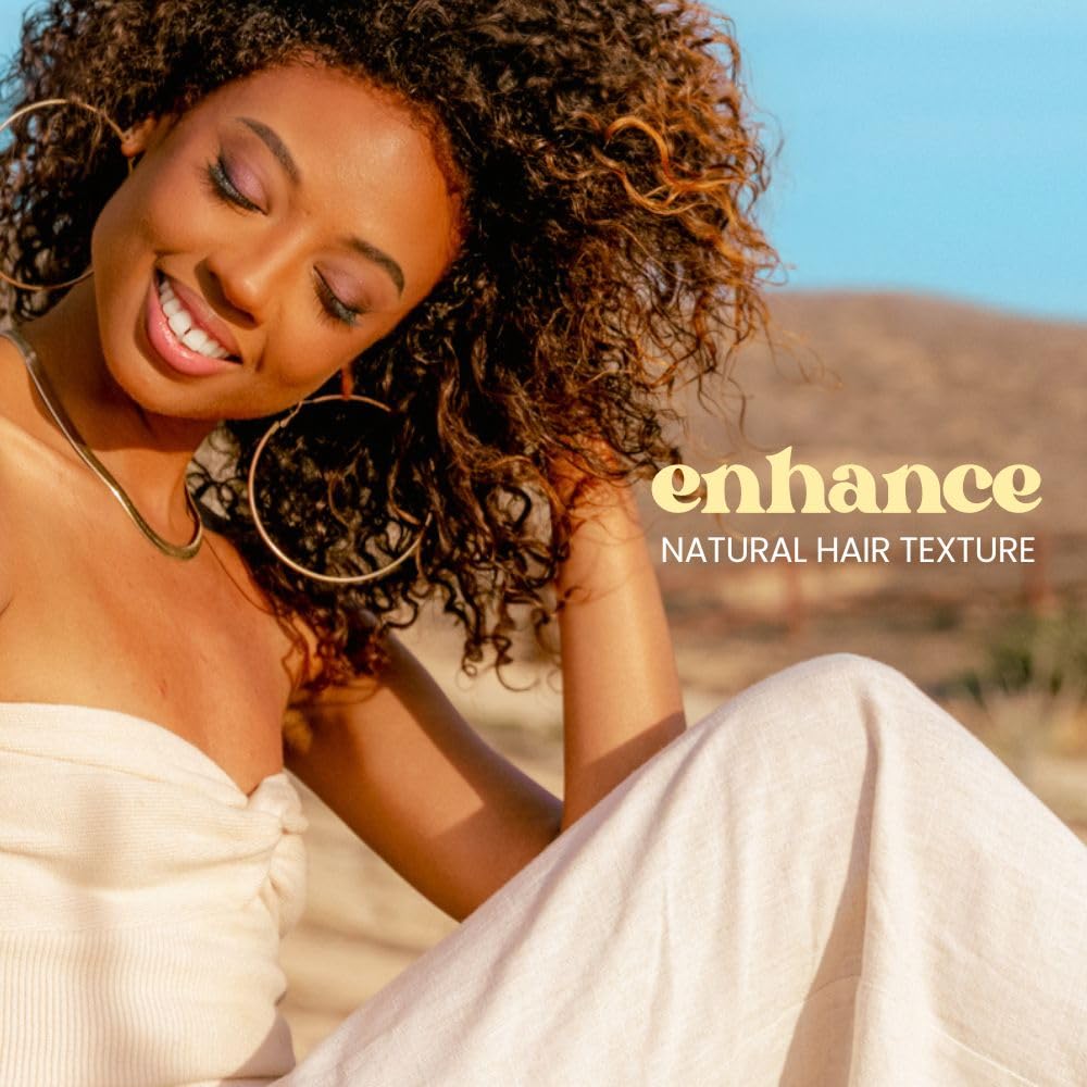 The Beachwaver Co. Me & My Curls mousse cremosa vegana, ondas definidas