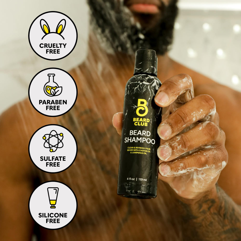 The Beard Club kit in use demonstration highlighting routine enhancement.