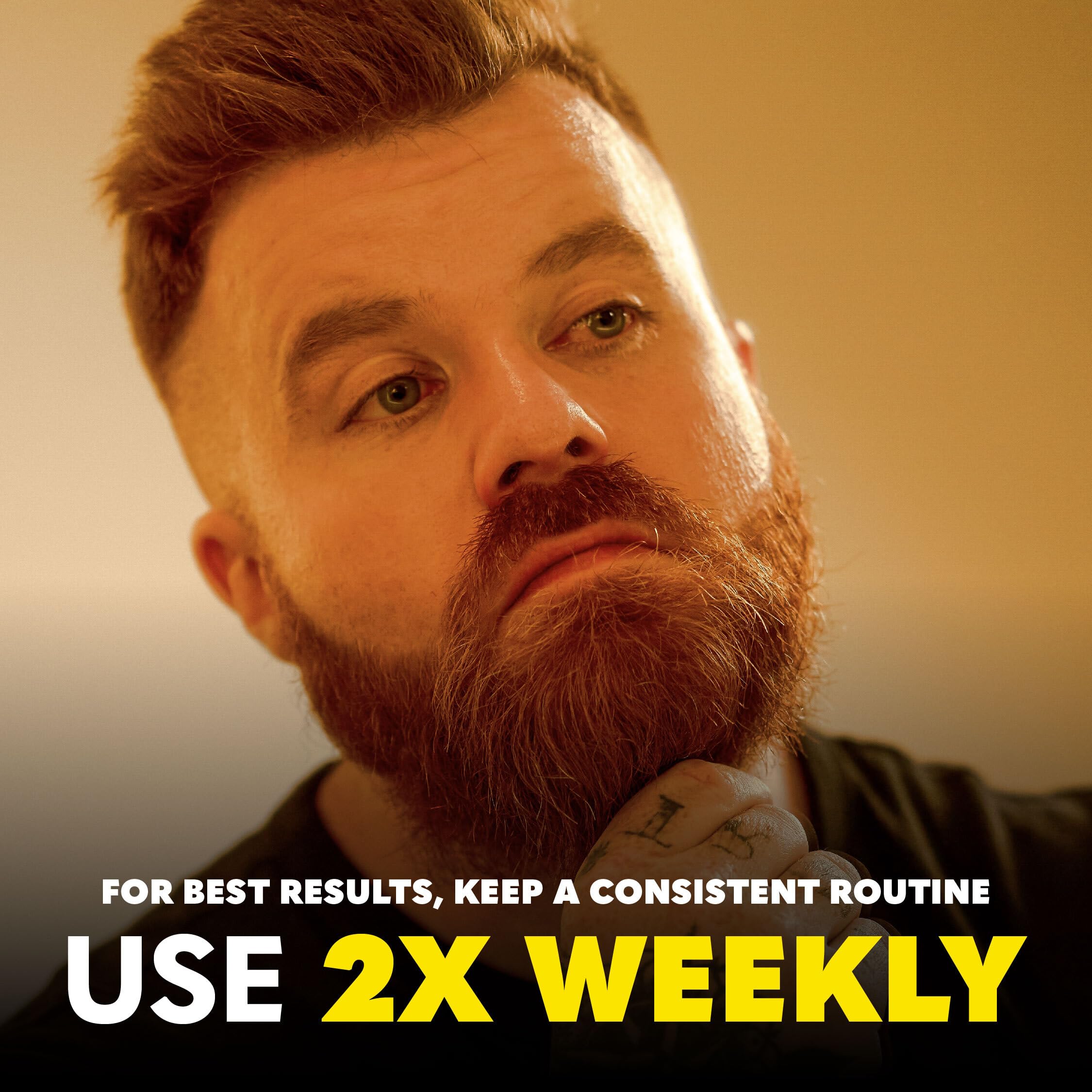 The Beard Club Premium Derma Roller with 540 titanium needles for gentle skin stimulation.