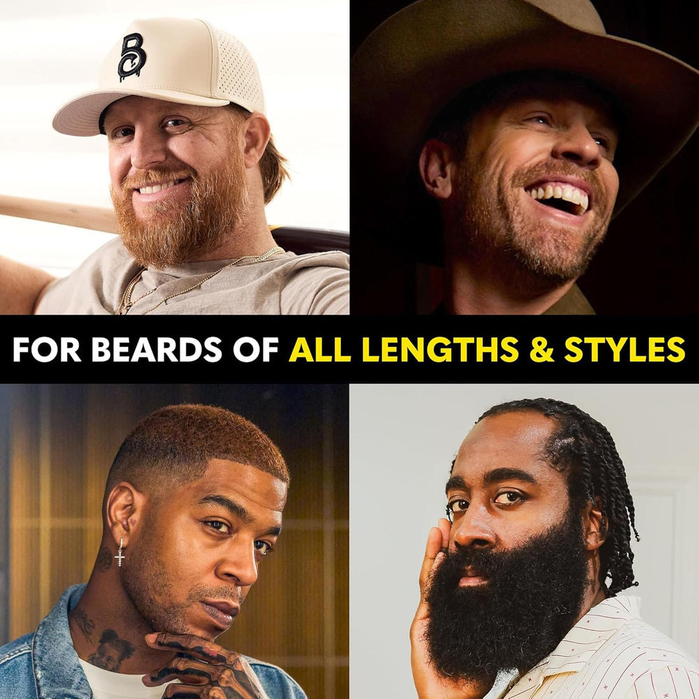 The Beard Club oil blend with rosemary sunflower black currant supports beard roots.