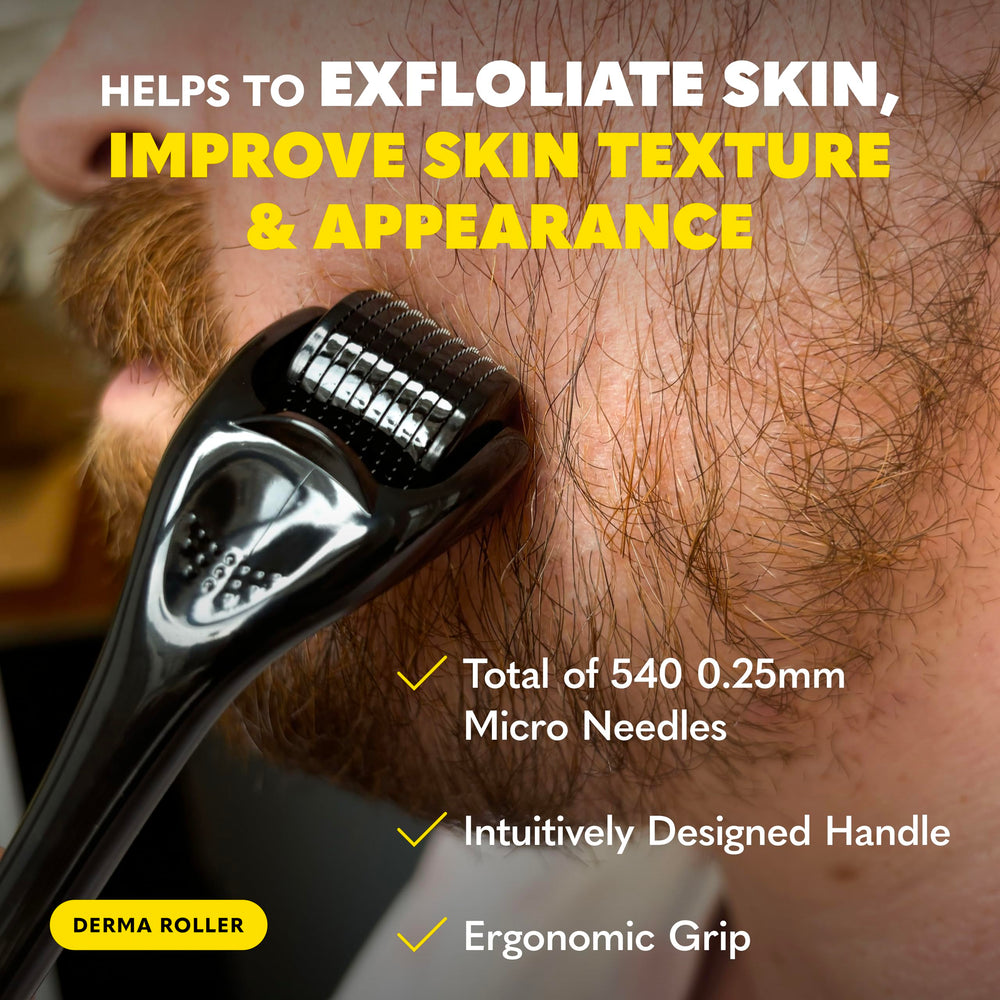 The Beard Club Growth Oil nourishes roots and softens skin