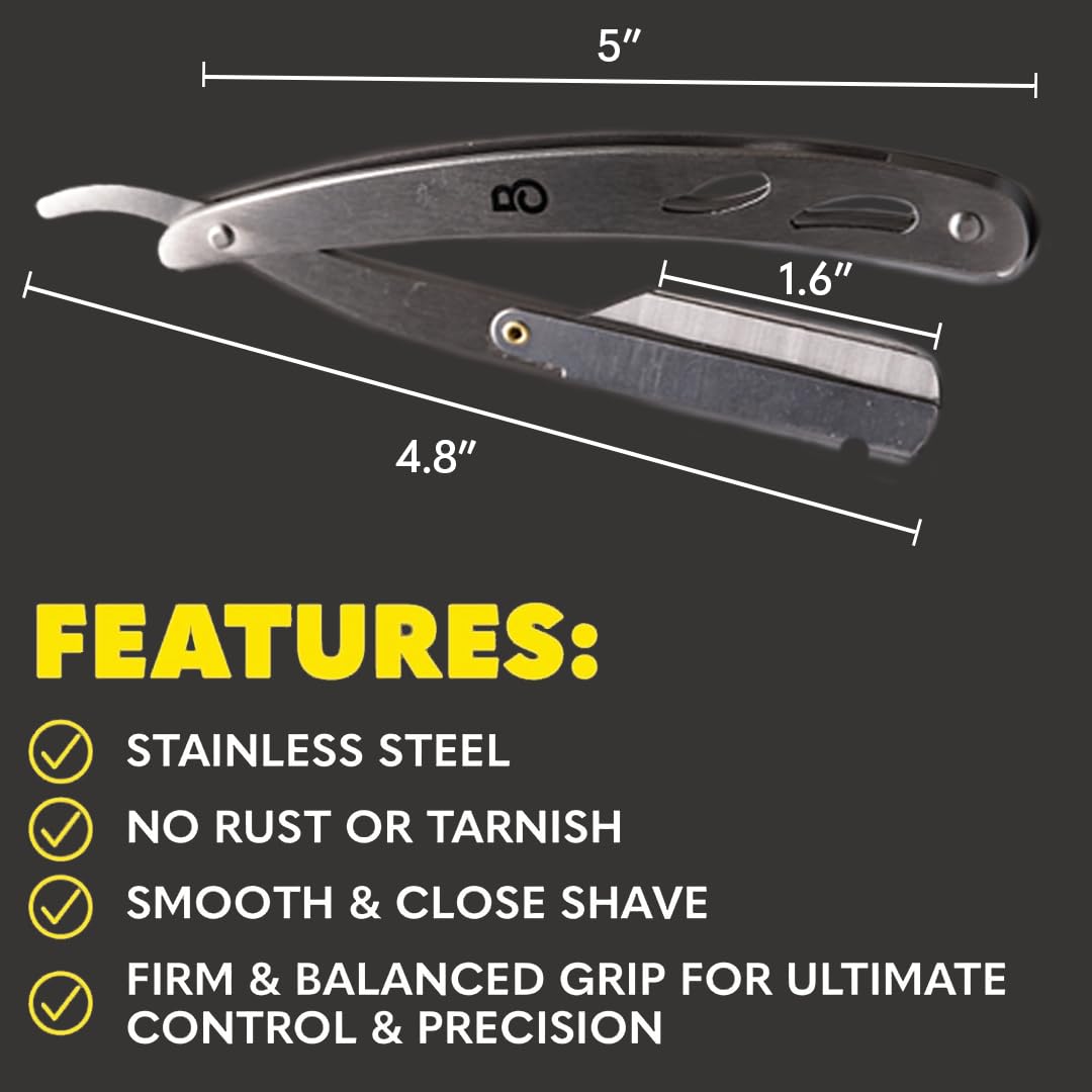 The Beard Club razor features a durable build for reliable daily use.