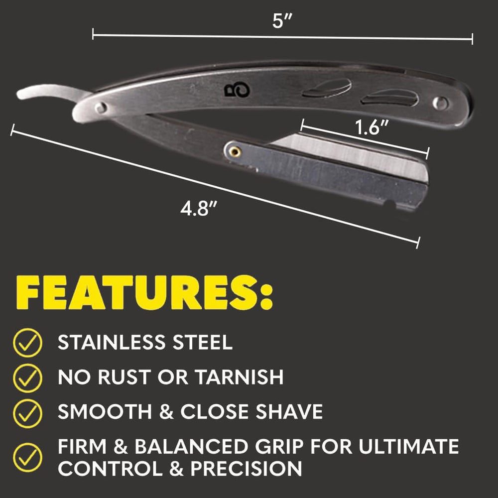 The Beard Club razor features a durable build for reliable daily use.