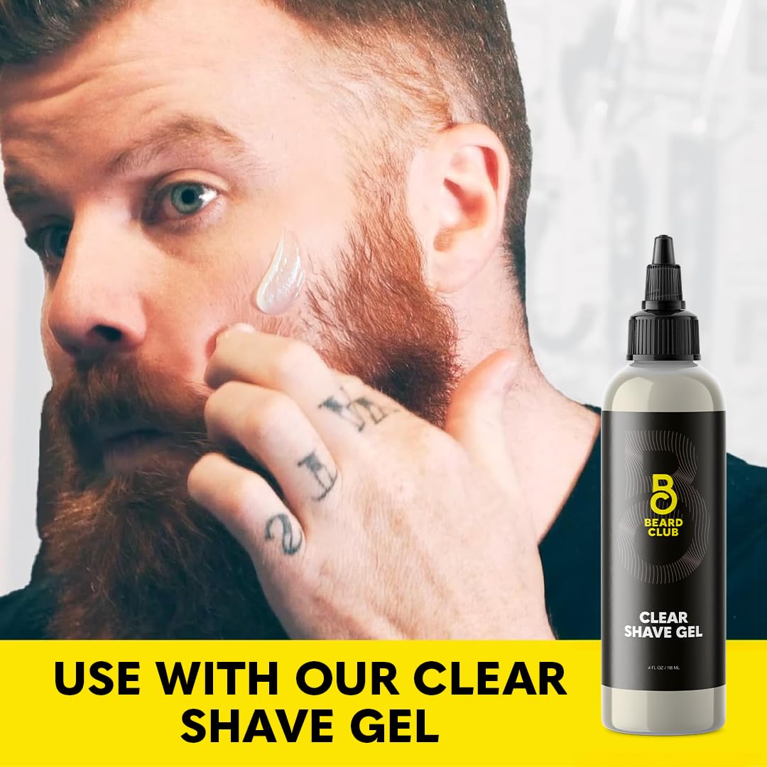 The Beard Club packaging includes clear instructions for blade changes.