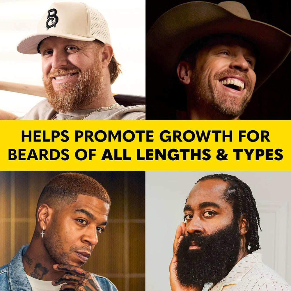 The Beard Club Supreme Biotin Balm softens coarse strands and tame flyaways.