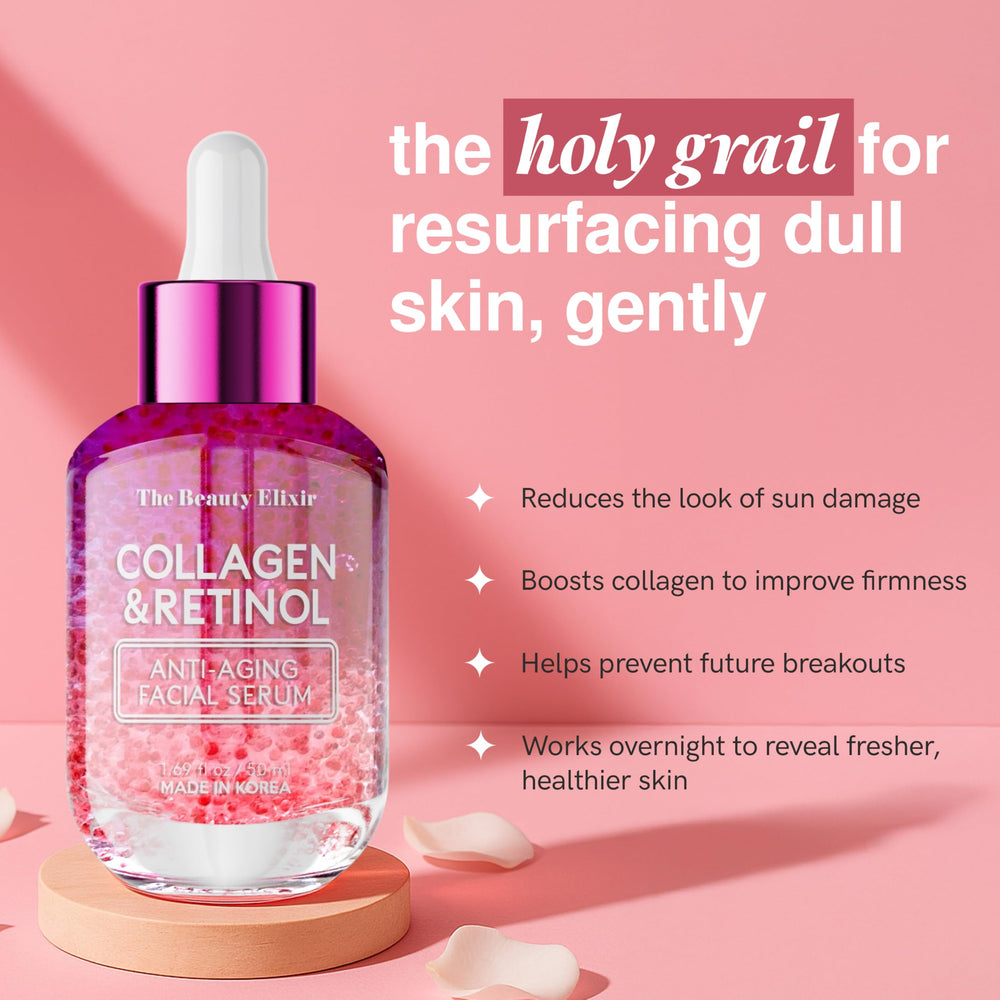 The Beauty Elixir – textura sedosa del serum para absorción rápida y piel suave.