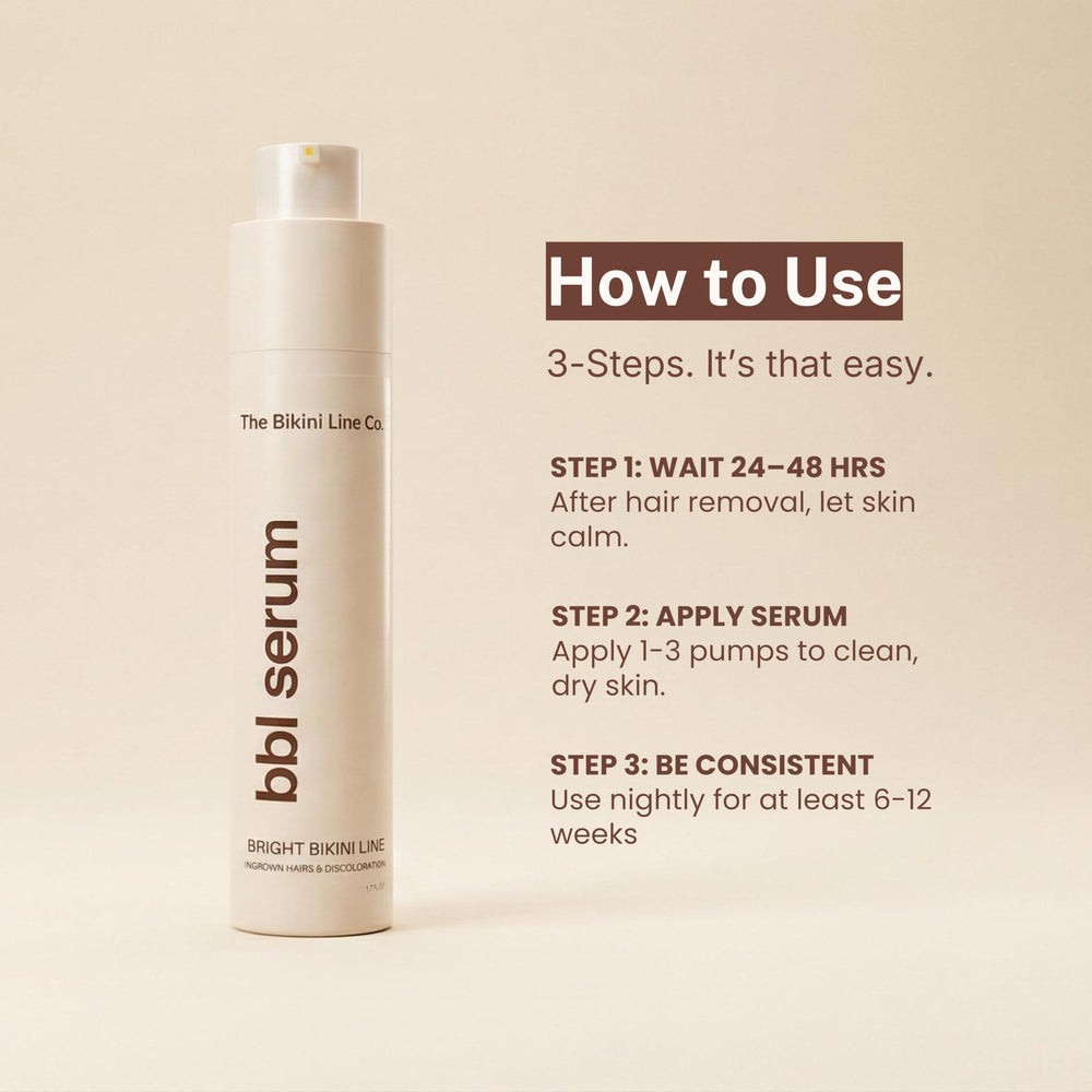 Aloe vera accent implies calming aftercare after shaving or waxing