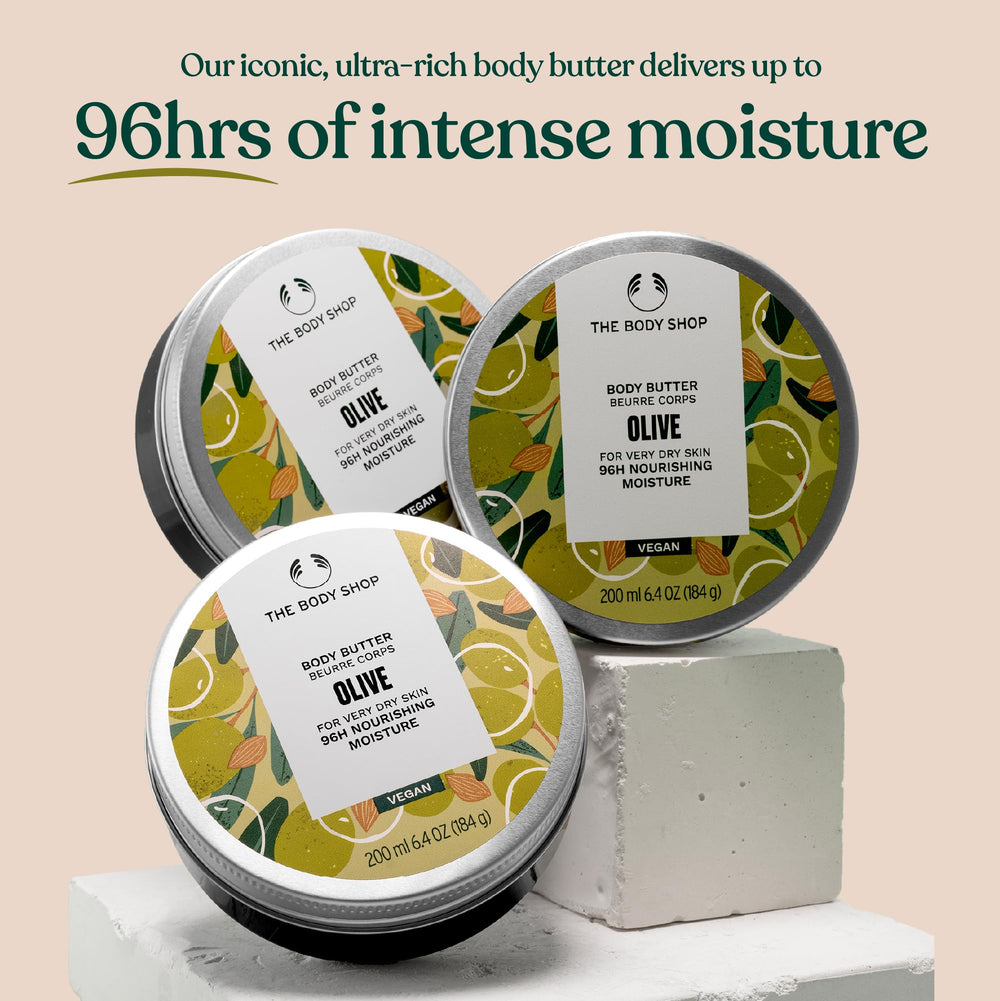 The Body Shop Olive Body Butter aroma verde ligero para diario