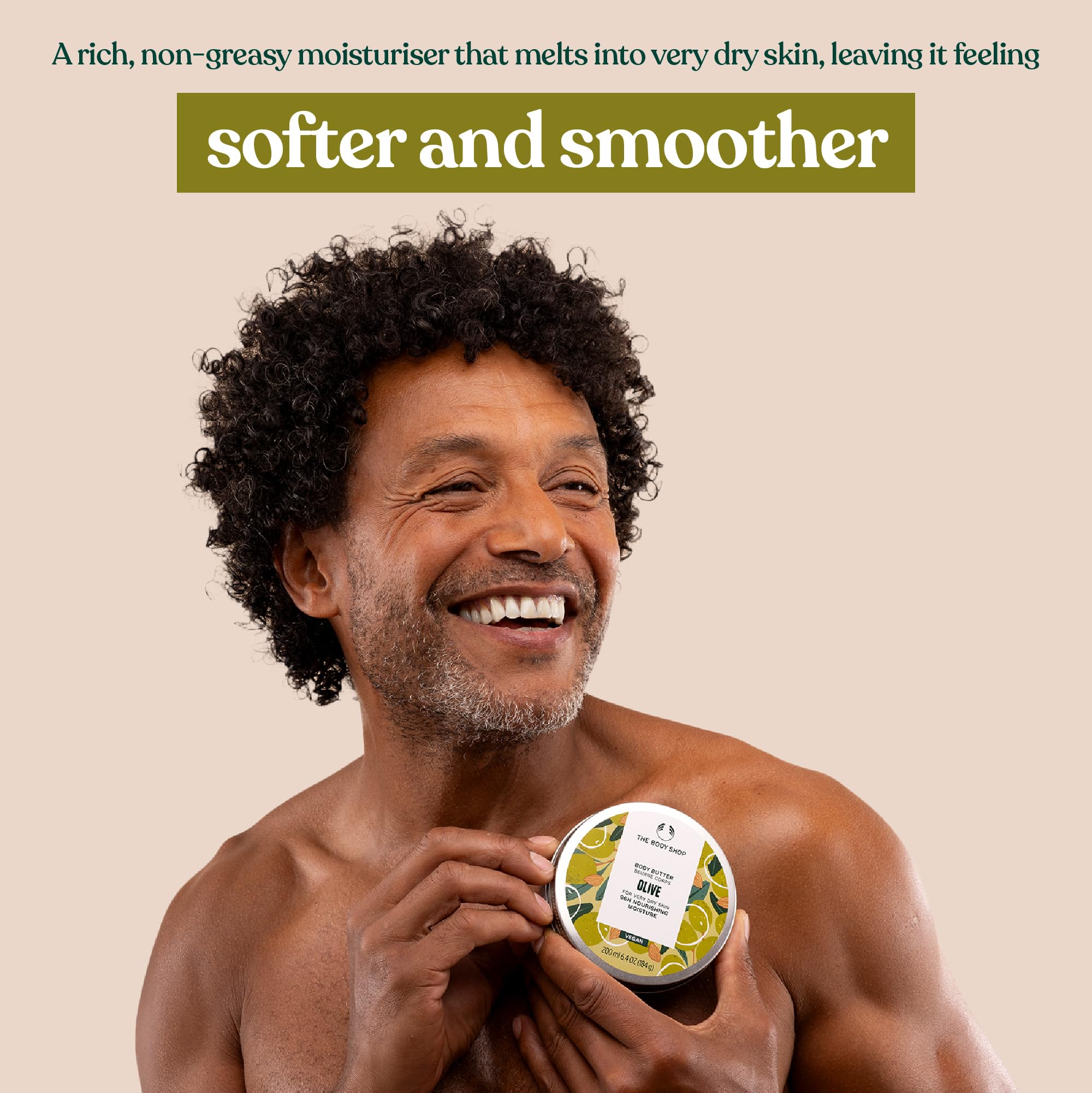 The Body Shop Olive Body Butter manteca de oliva nutre piel seca