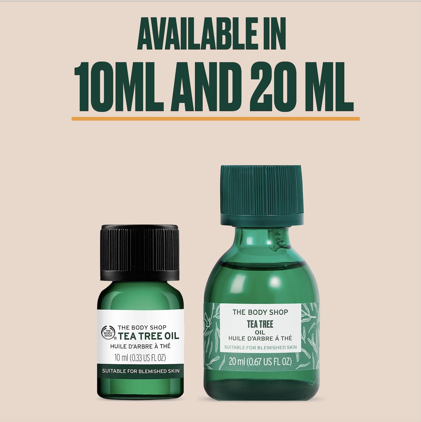 The Body Shop Tea Tree Oil: uso diario ligero para una apariencia más limpia.