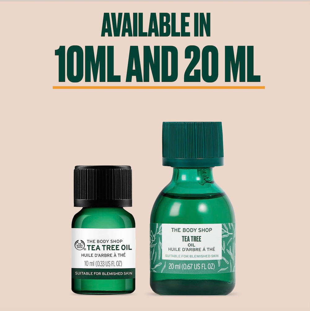The Body Shop Tea Tree Oil: uso diario ligero para una apariencia más limpia.